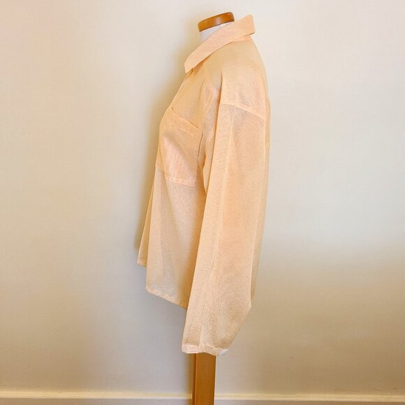 Vintage Sunveil Oversized Button Down Sunshirt - Unisex - Picture 4 of 9